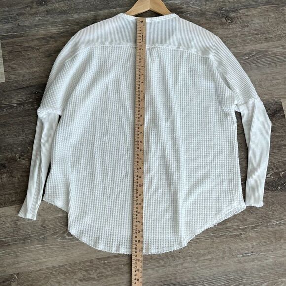 GIBSONLOOK Waffle knit Henley Top size Large - Picture 11 of 13